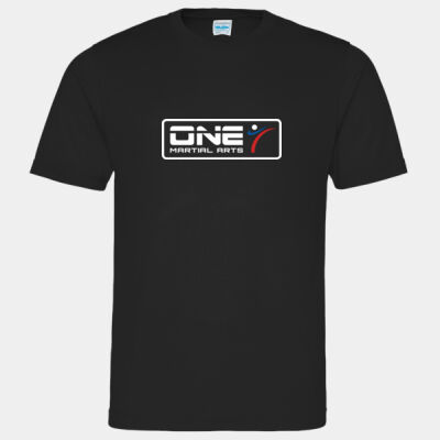 OMA Adult Blackbelt Cool T Black Thumbnail