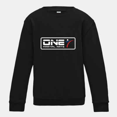 OMA Kids Blackbelt Sweatshirt Black Thumbnail